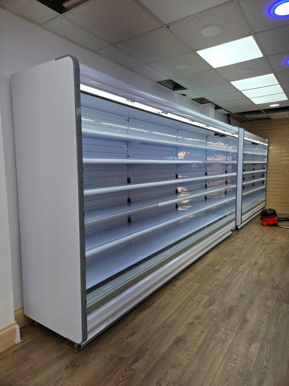 Commercial multideck display fridge installed by Cold Air Refrigerations